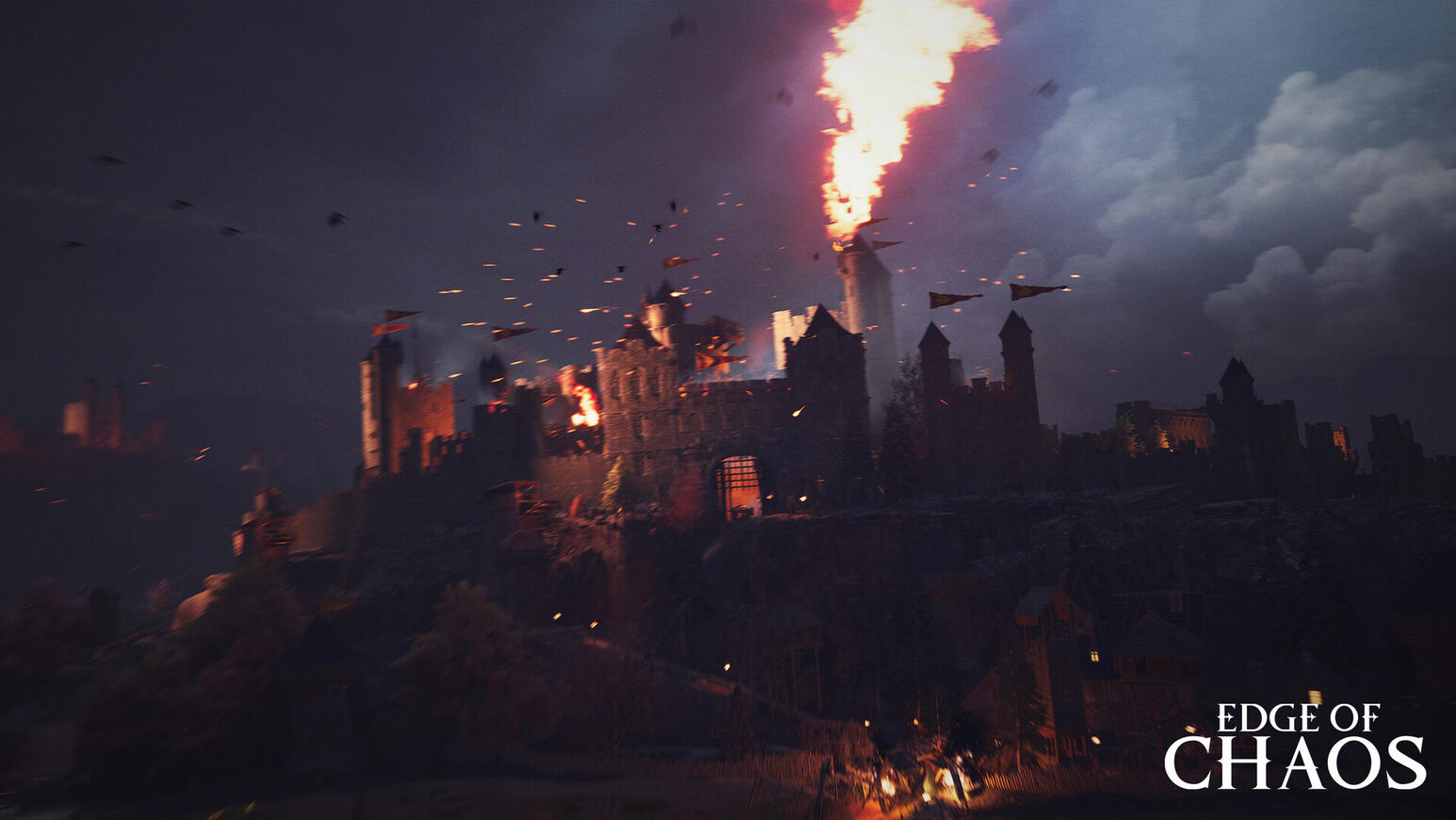 Environment, VFX, BP - Naval Siege Scene