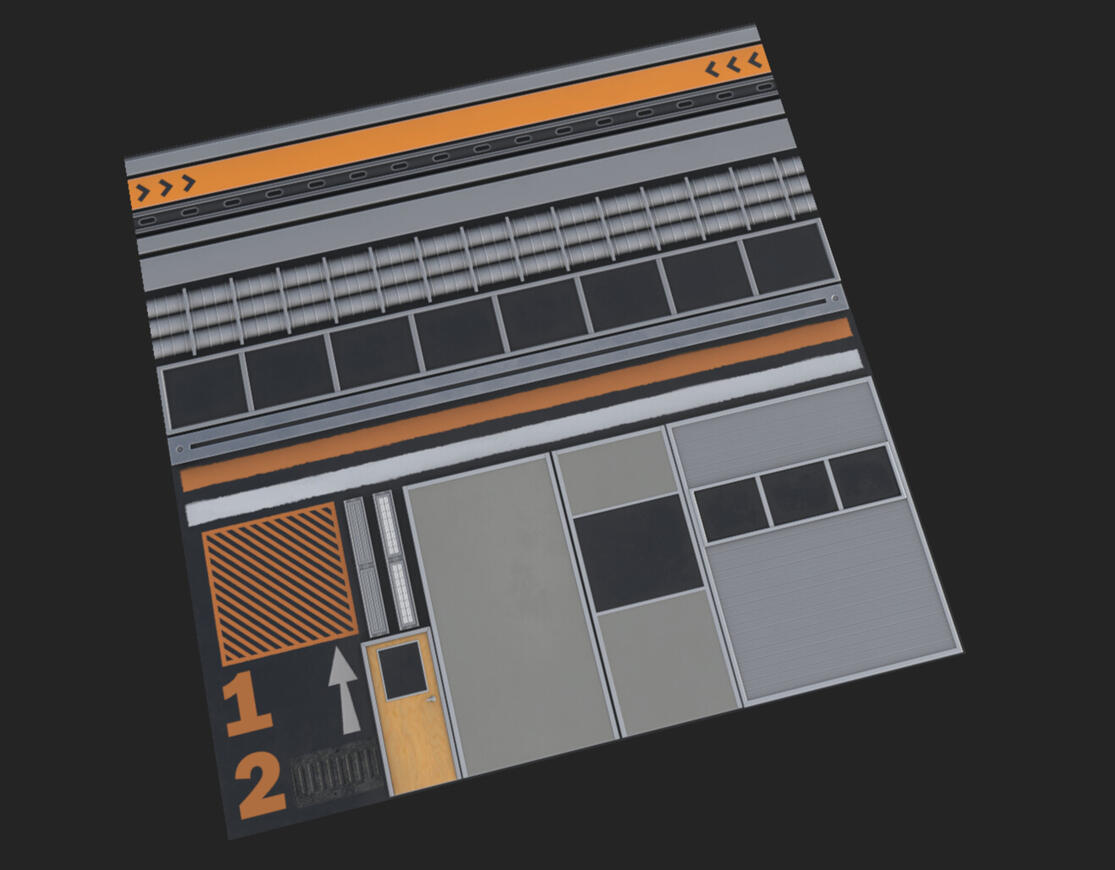 Single Atlas Texture Used